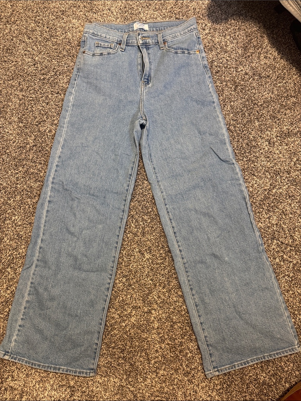 Denizen from Levi's Light Blue Vintage Wide Leg Jeans